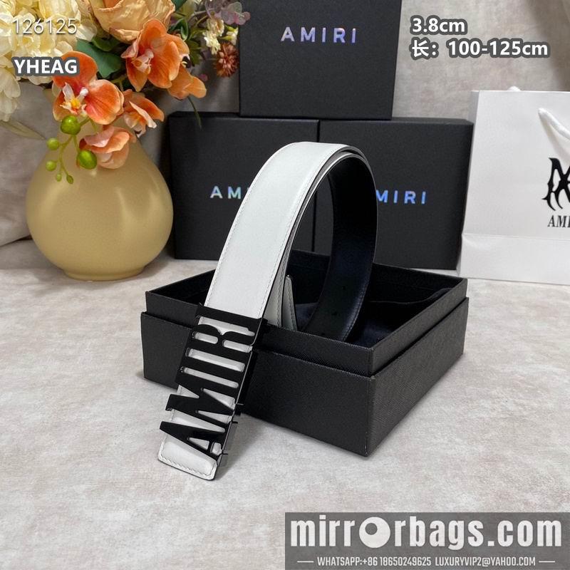 Replica Amiri belt 38mmX100-125cm 8L19