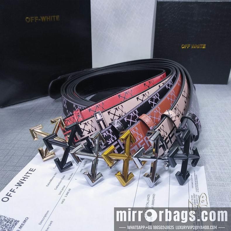 Replica Off White belt 38mmX80-125cm lb082801