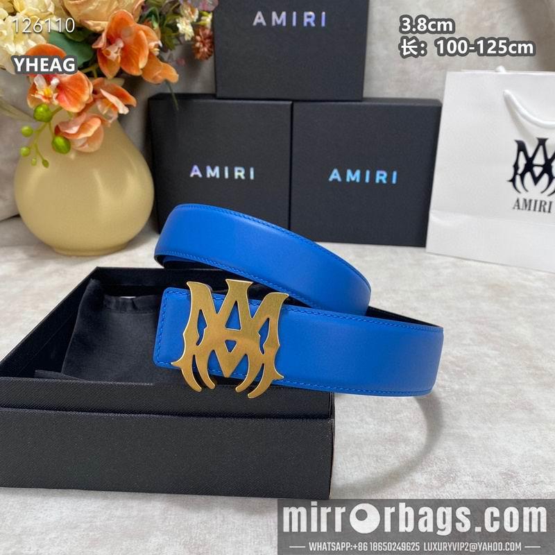 Replica Amiri belt 38mmX100-125cm 8L04
