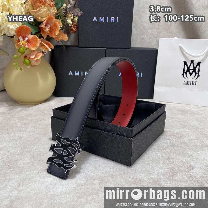 Replica Amiri belt 38mmX100-125cm 8L27