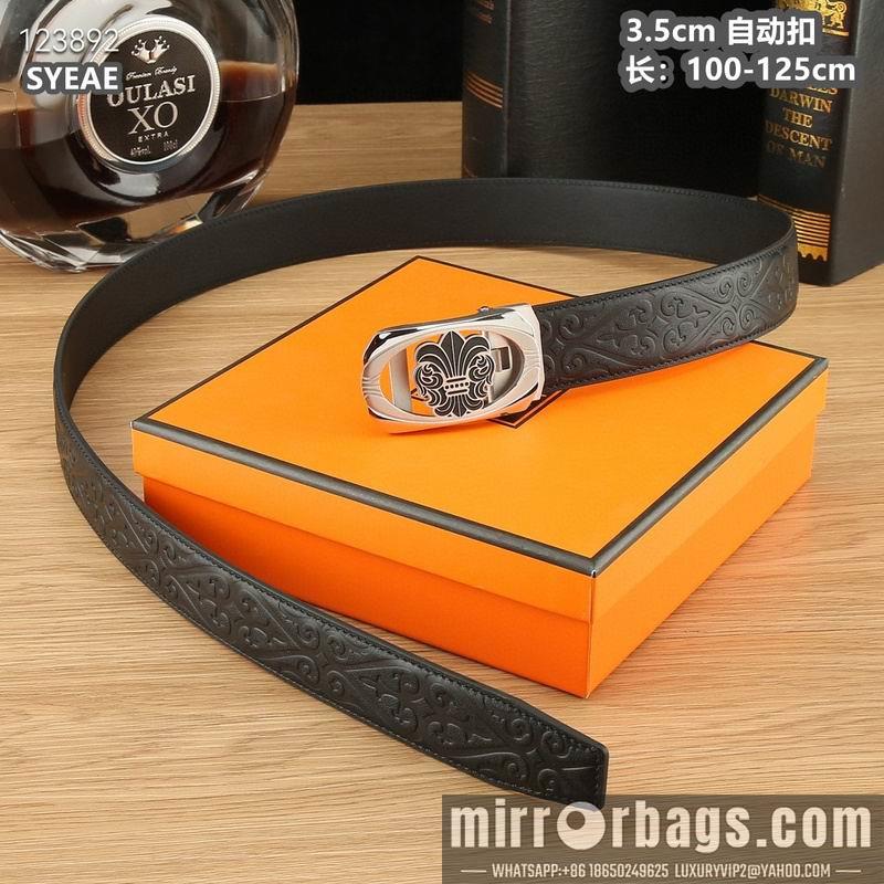 Replica Chrome Hearts belt 35mmX100-125cm 8L03
