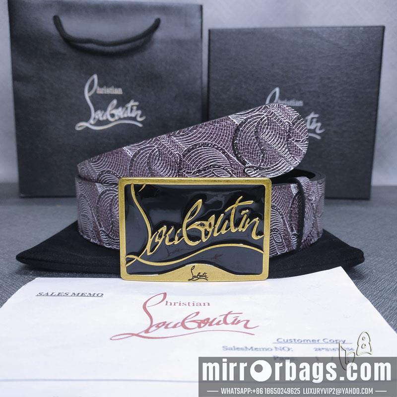 Replica Louboutin belt 38mm 80-125cm  lb061202