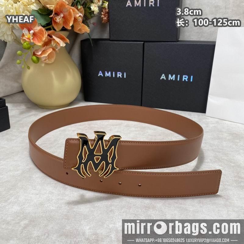 Replica Amiri belt 38mmX100-125cm 8L39