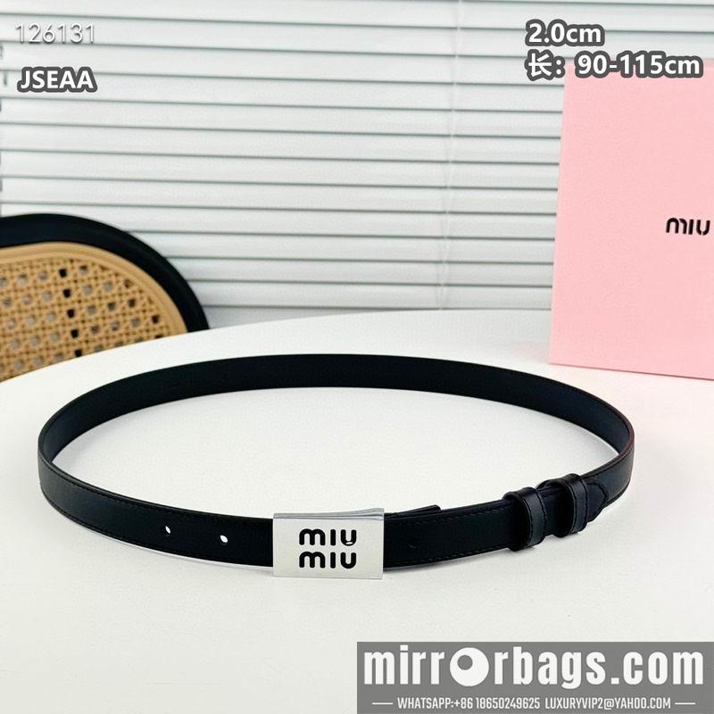 Replica Miumiu belt 20mmX90-115cm 8L07