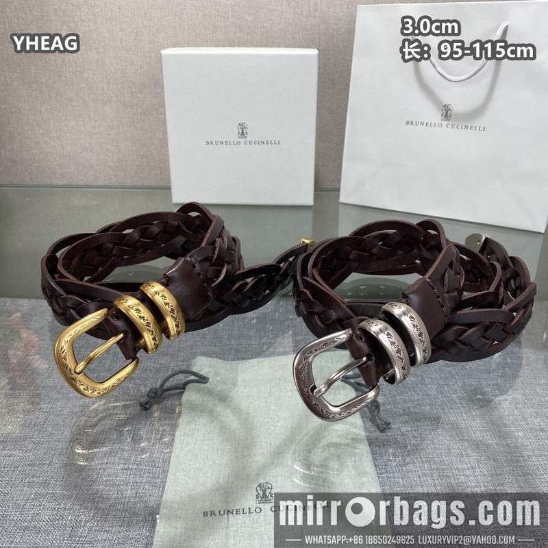 Replica Brunello Cucinelli belt 30mmX95-115cm 8L05