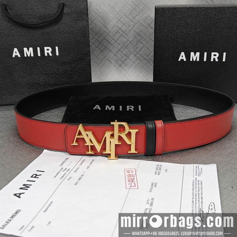 Replica Amiri belt 38mmX90-125cm lb072302