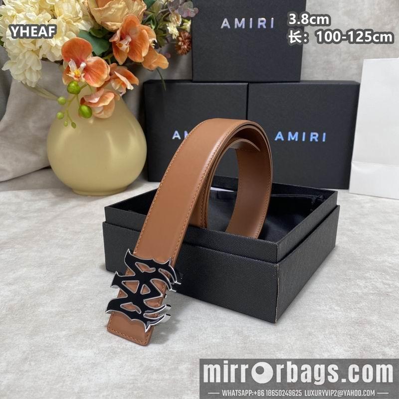 Replica Amiri belt 38mmX100-125cm 8L39