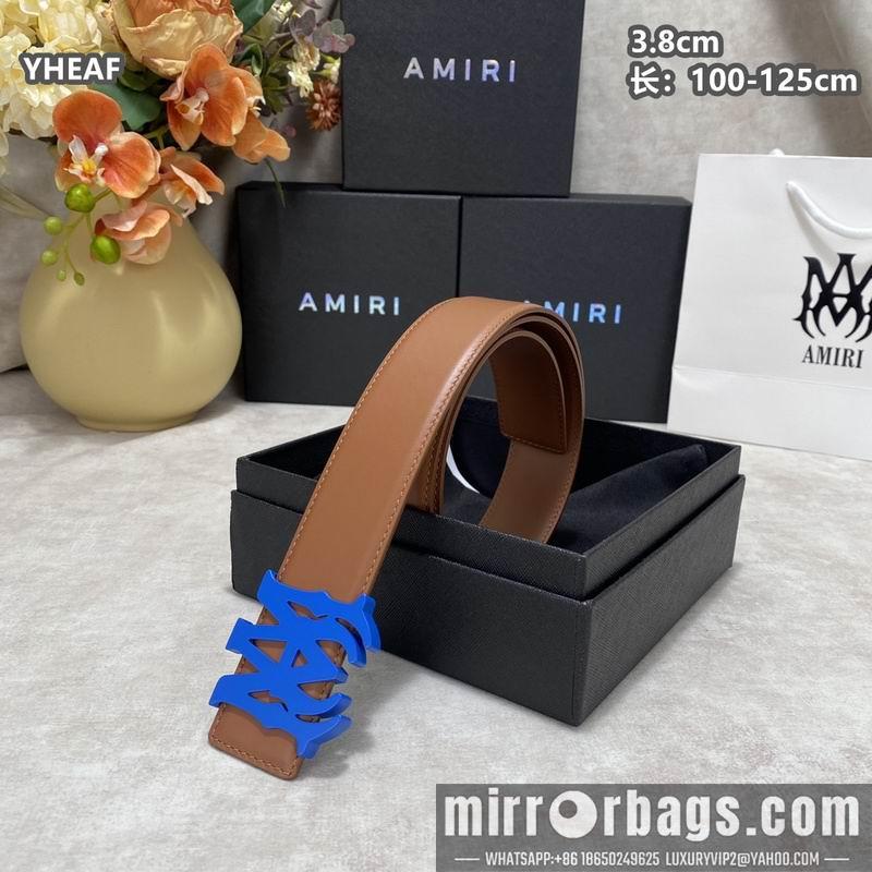 Replica Amiri belt 38mmX100-125cm 8L40