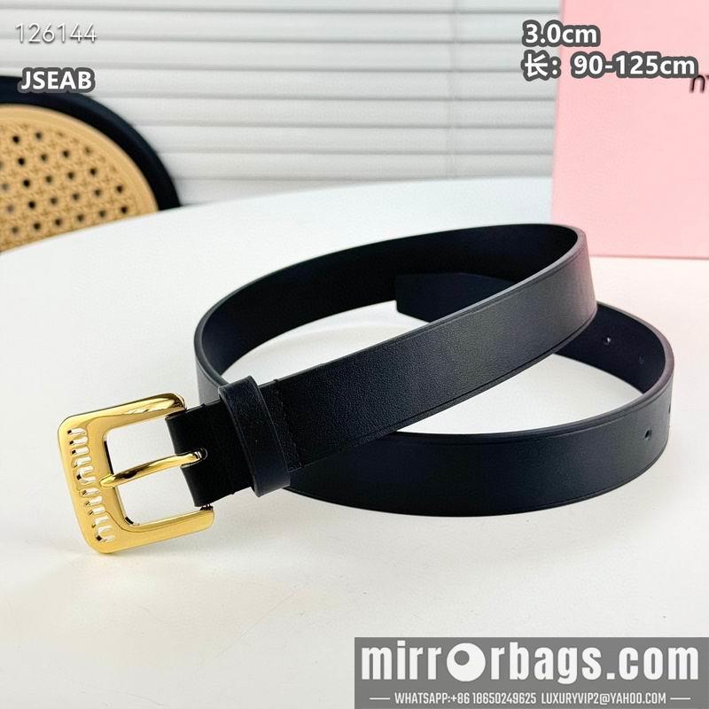 Replica Miumiu belt 30mmX90-125cm 8L04