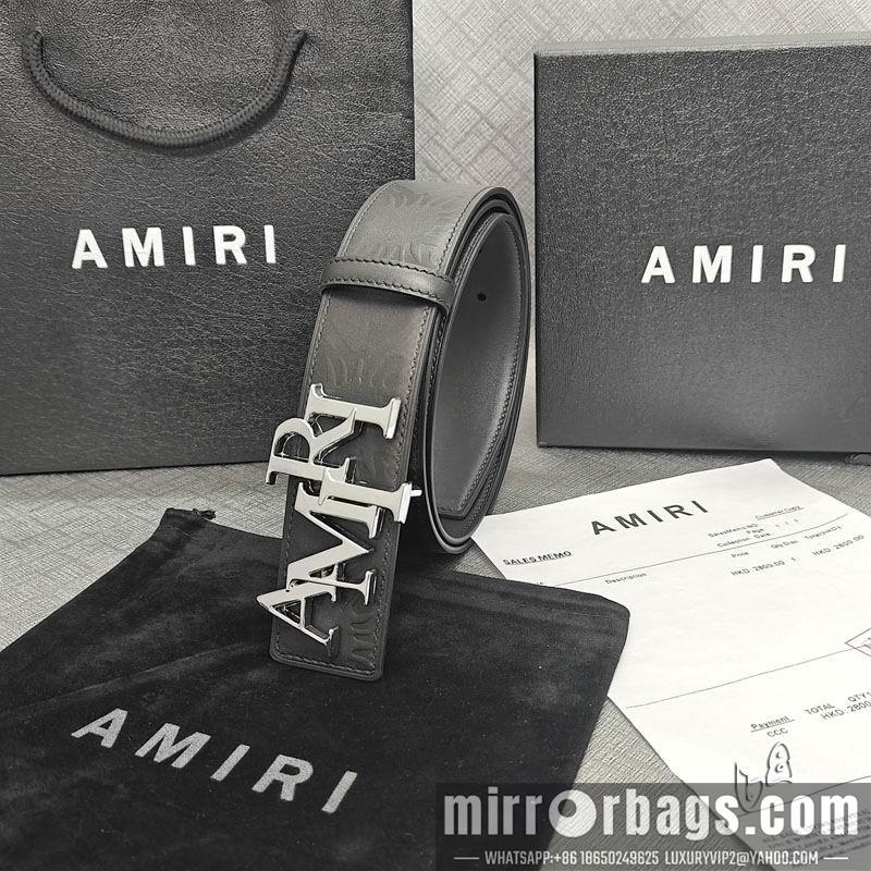 Replica Amiri belt 38mmX90-125cm lb03