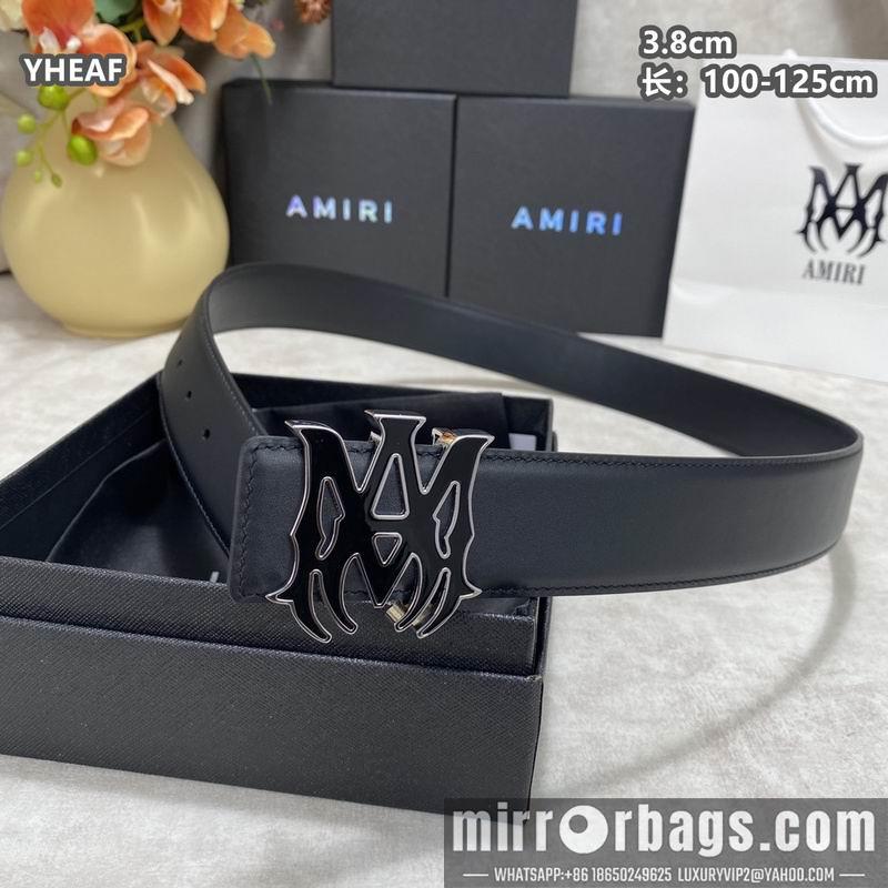 Replica Amiri belt 38mmX100-125cm 8L36