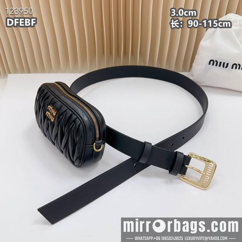 Replica Miumiu belt 30mmX90-115cm 8L01