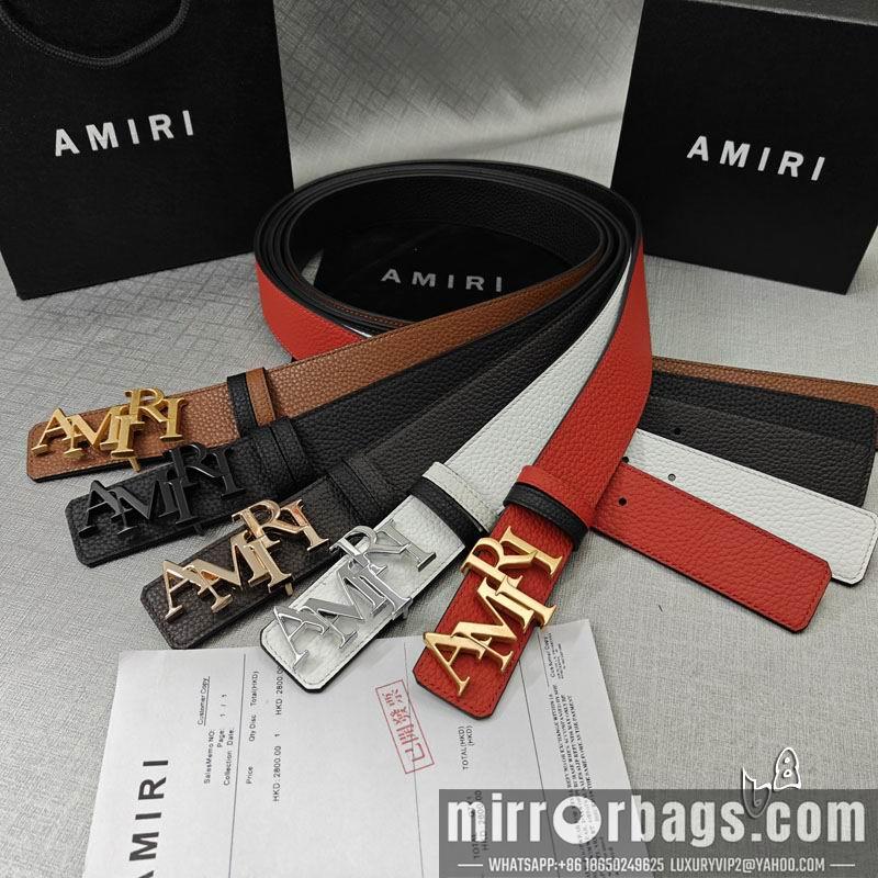 Replica Amiri belt 38mmX90-125cm lb072301