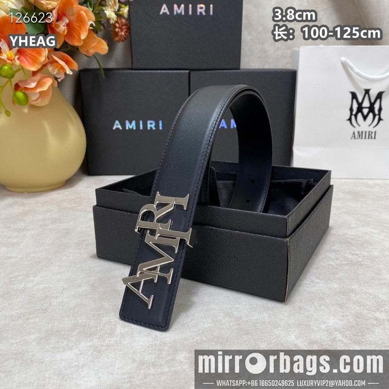 Replica Amiri belt 38mmX100-125cm 8L21
