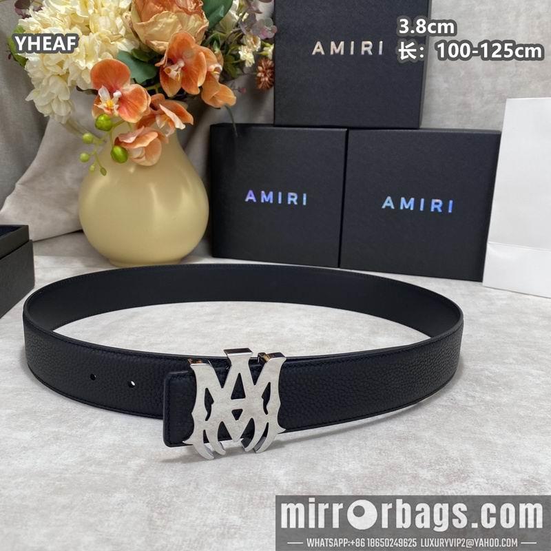 Replica Amiri belt 38mmX100-125cm 8L41