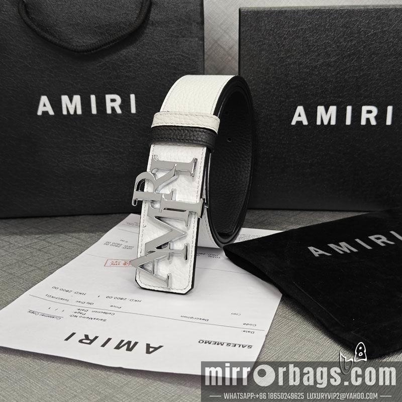 Replica Amiri belt 38mmX90-125cm lb072301