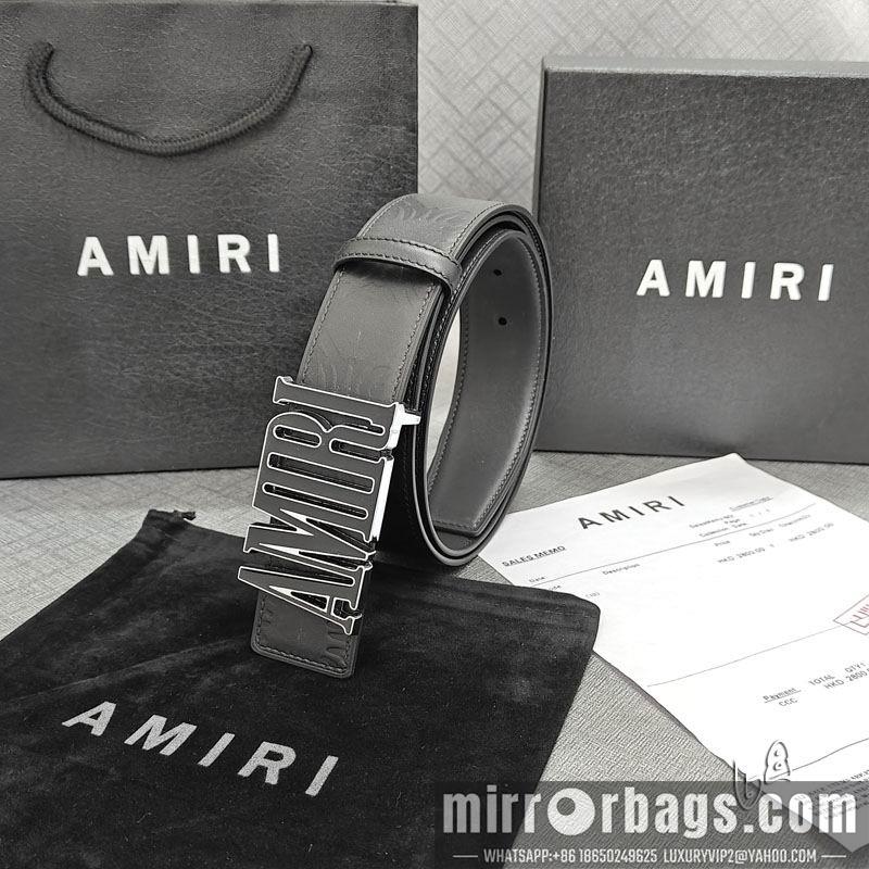 Replica Amiri belt 38mmX90-125cm lb02