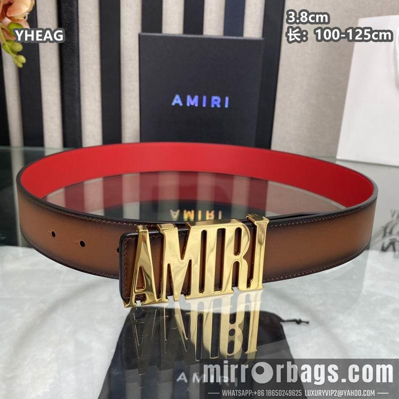 Replica Amiri belt 38mmX100-125cm 8L23