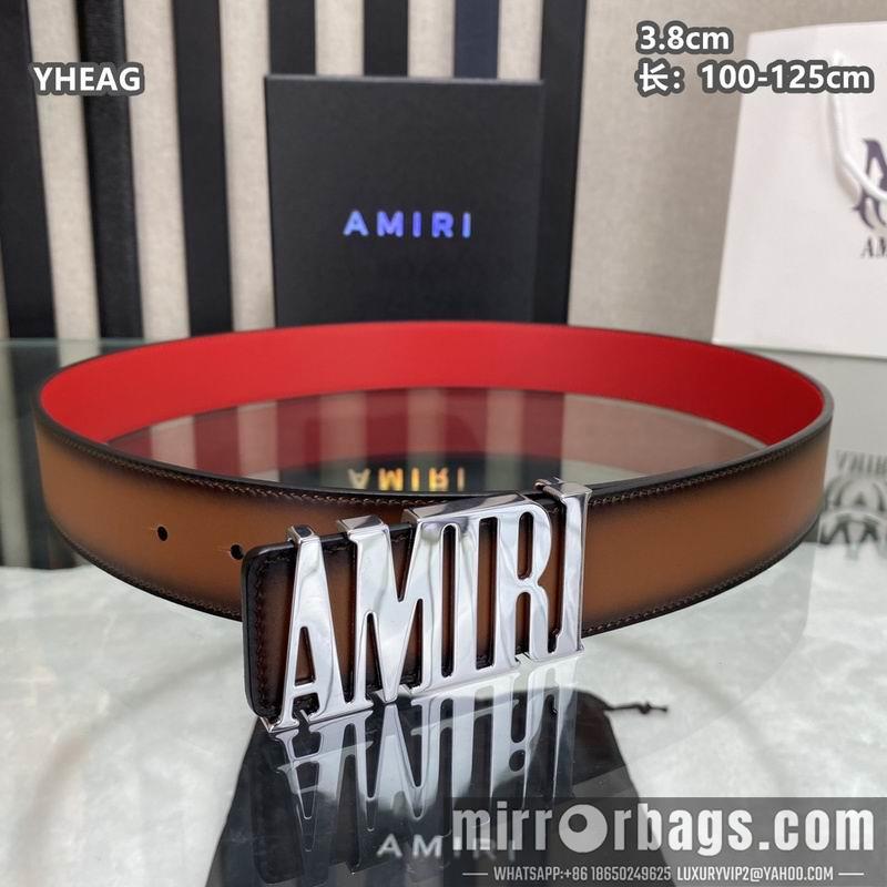 Replica Amiri belt 38mmX100-125cm 8L22