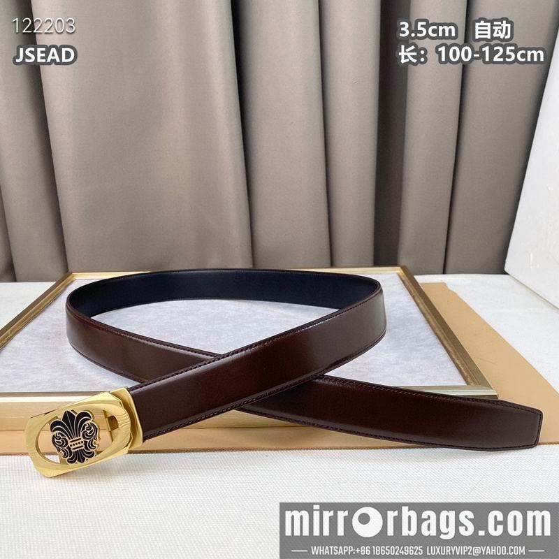 Replica Chrome Hearts belt 35mmX100-125cm 8L02