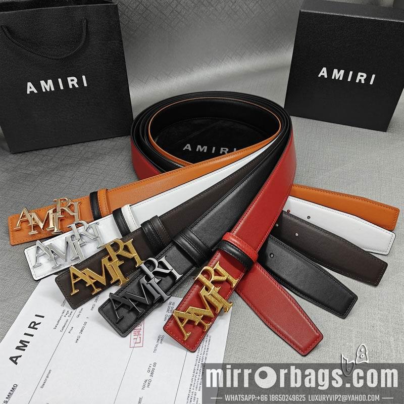 Replica Amiri belt 38mmX90-125cm lb080201