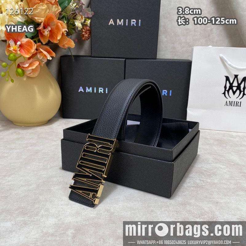 Replica Amiri belt 38mmX100-125cm 8L16