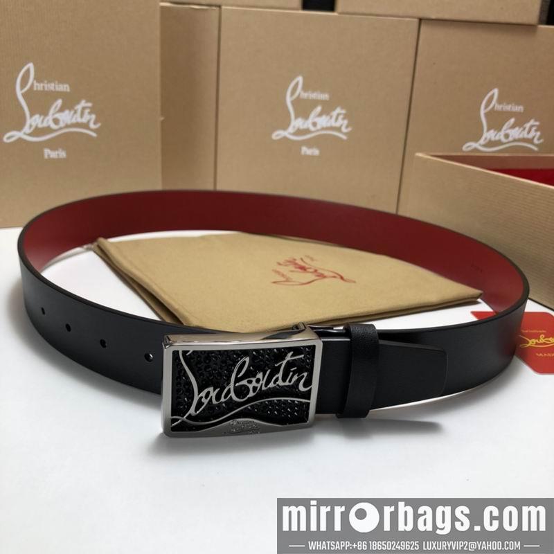 Replica Christian Louboutin belt 35mmX95-125cm 7D02