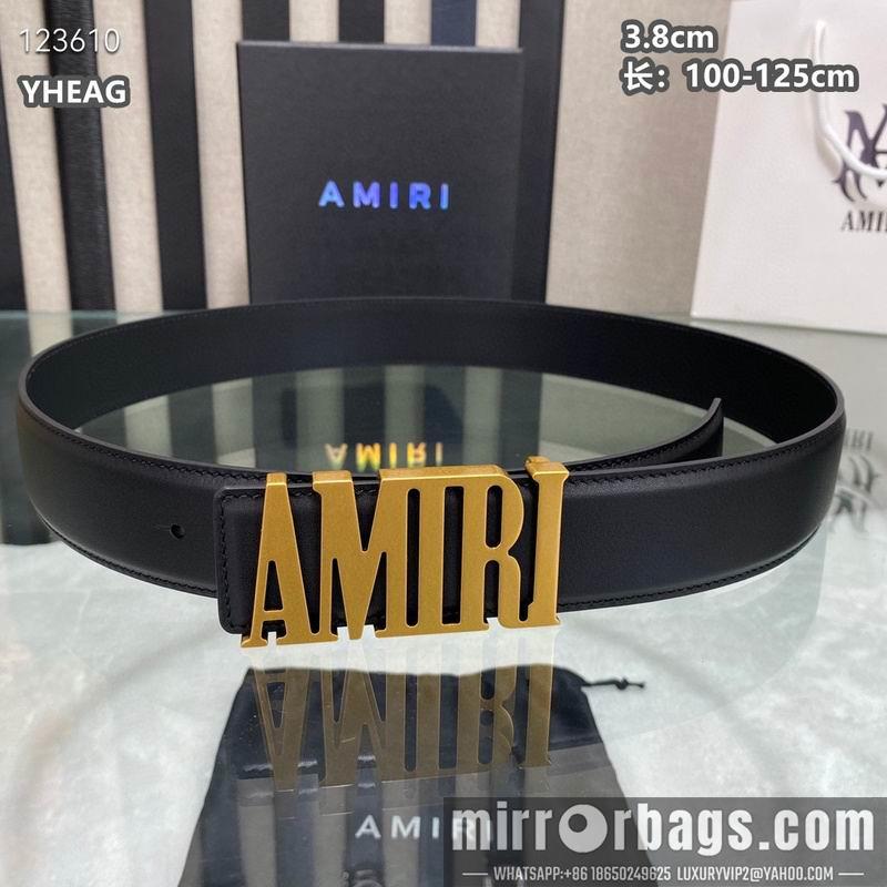 Replica Amiri belt 38mmX100-125cm 8L03
