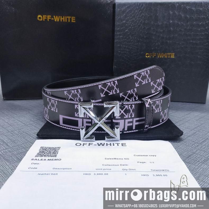 Replica Off White belt 38mmX80-125cm lb082801