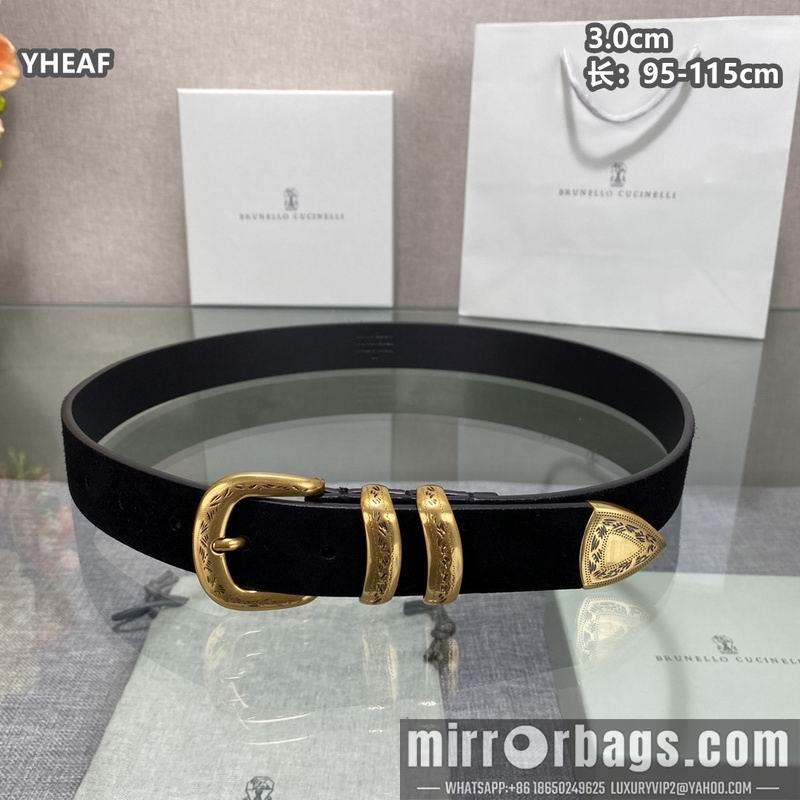 Replica Brunello Cucinelli belt 30mmX95-115cm 8L07
