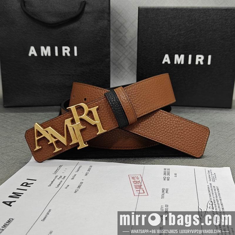 Replica Amiri belt 38mmX90-125cm lb072301