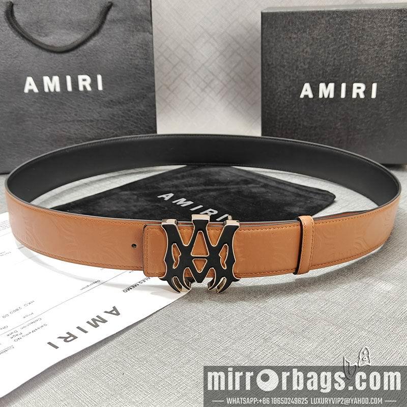 Replica Amiri belt 38mmX90-125cm lb04