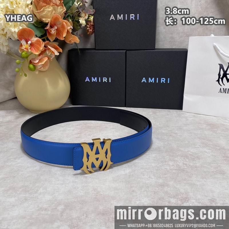 Replica Amiri belt 38mmX100-125cm 8L32