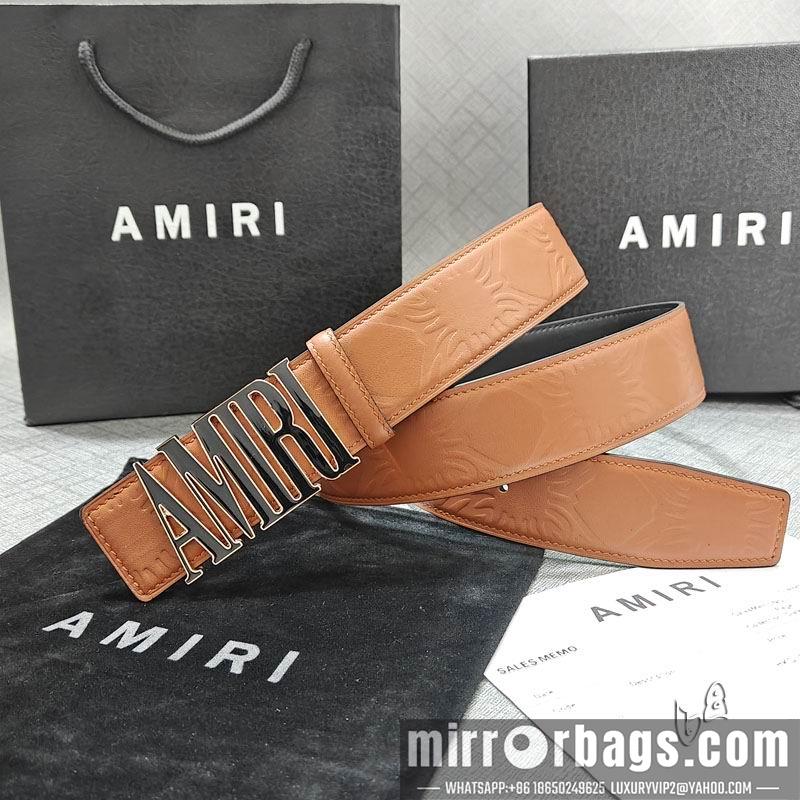 Replica Amiri belt 38mmX90-125cm lb02
