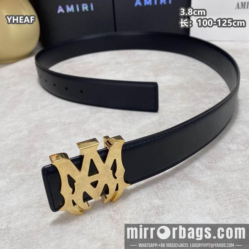 Replica Amiri belt 38mmX100-125cm 8L42