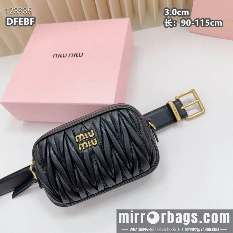 Replica Miumiu belt 30mmX90-115cm 8L03