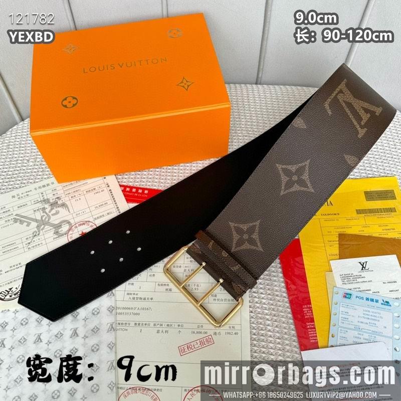 Replica LV belt 90mmX90-120cm 8L01