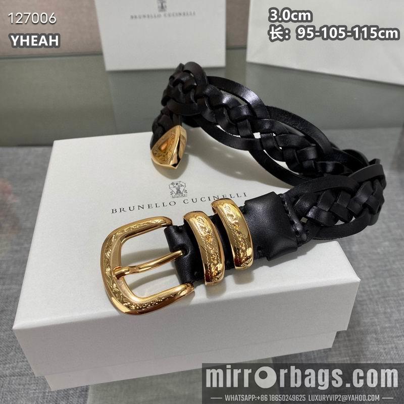 Replica Brunello Cucinelli belt 30mmX95-105-115cm 8L02