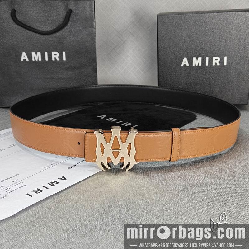 Replica Amiri belt 38mmX90-125cm lb01
