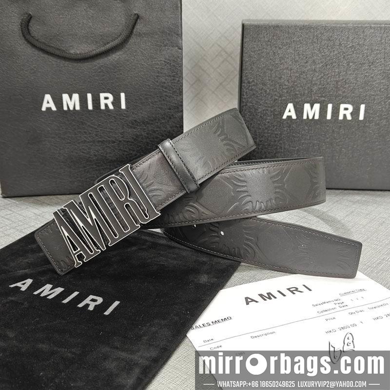 Replica Amiri belt 38mmX90-125cm lb02