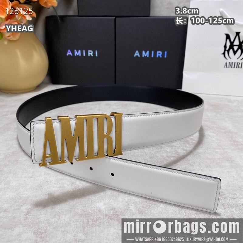 Replica Amiri belt 38mmX100-125cm 8L19