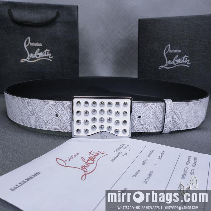Replica Louboutin belt 38mm 80-125cm  lb061201