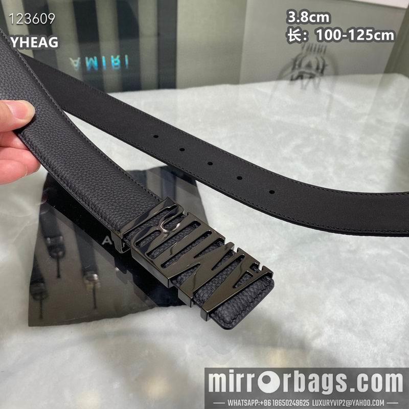 Replica Amiri belt 38mmX100-125cm 8L02