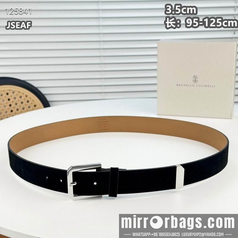Replica Brunello Cucinelli belt 35mmX95-125cm 8L06