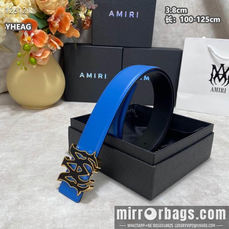 Replica Amiri belt 38mmX100-125cm 8L15