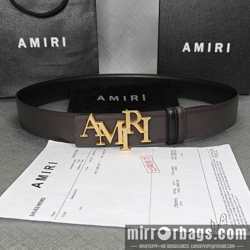 Replica Amiri belt 38mmX90-125cm lb080201