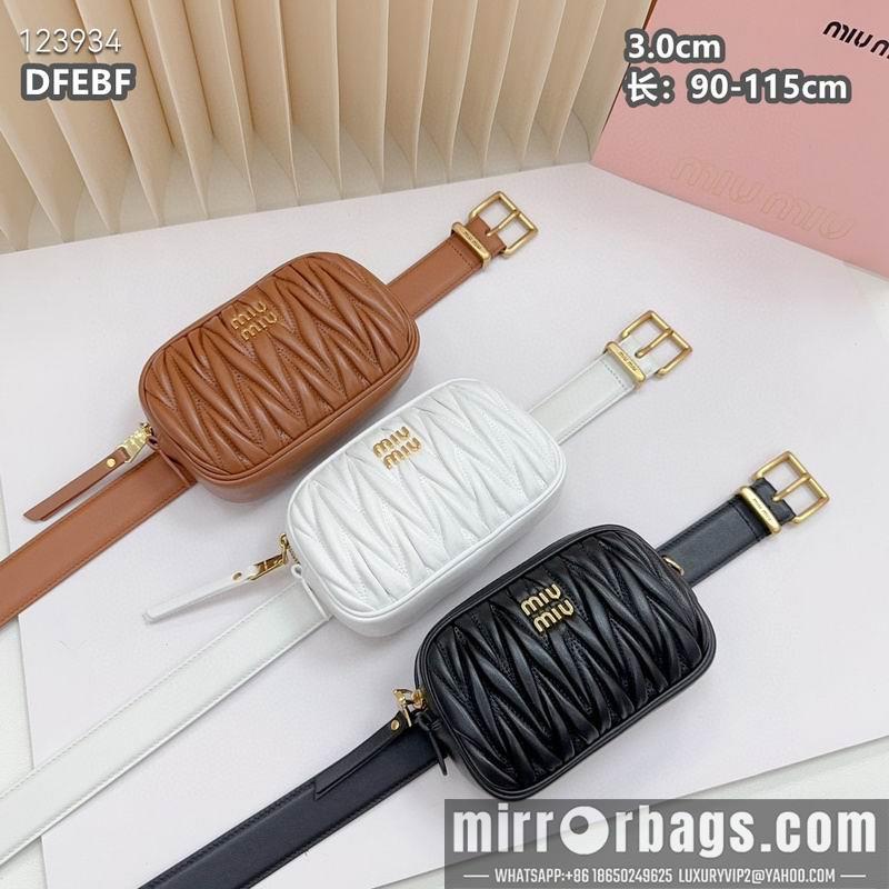 Replica Miumiu belt 30mmX90-115cm 8L03