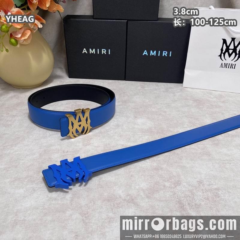 Replica Amiri belt 38mmX100-125cm 8L32