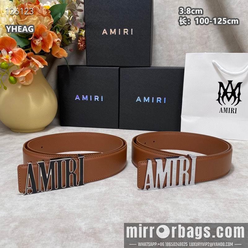Replica Amiri belt 38mmX100-125cm 8L17
