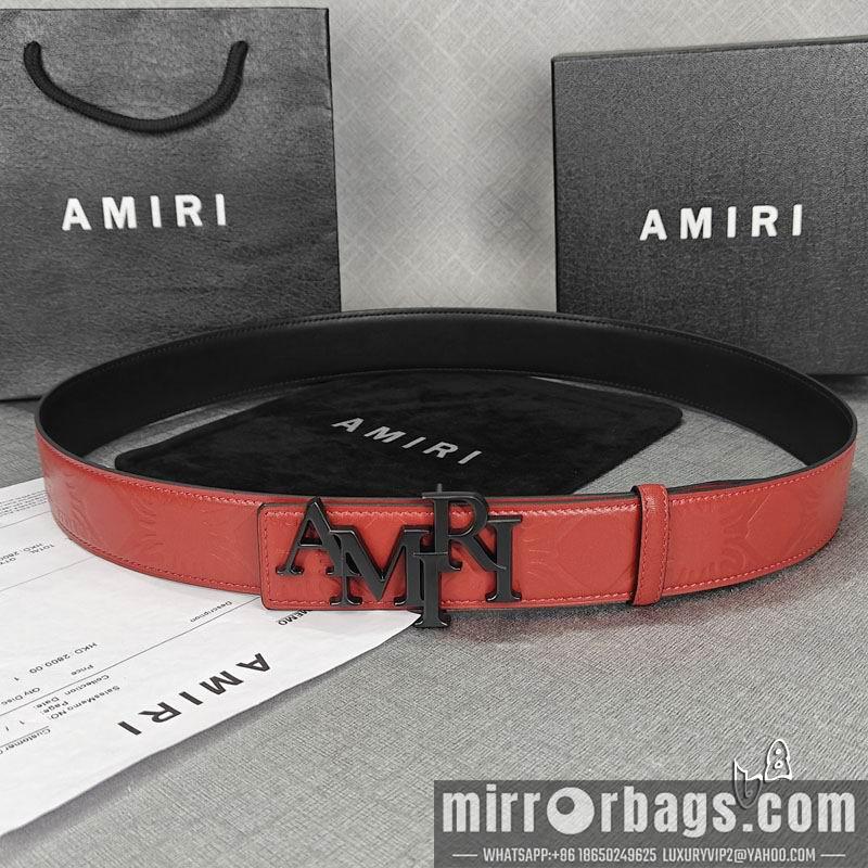 Replica Amiri belt 38mmX90-125cm lb03